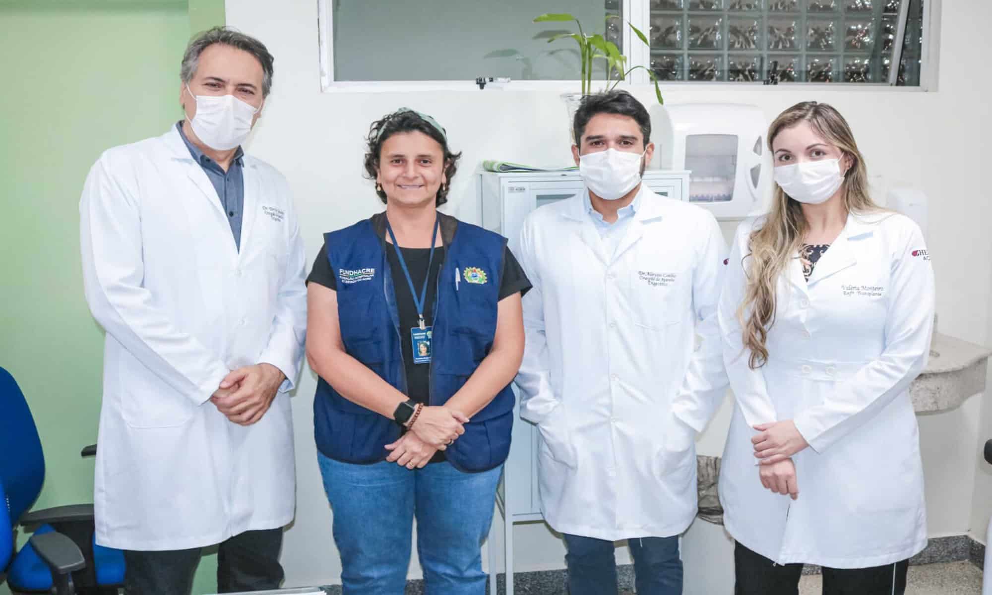 11 Fundhacre já realizou mais de 1 mil atendimentos médicos no ambulatório de transplantes só em 2022. Foto: Gleison Luz