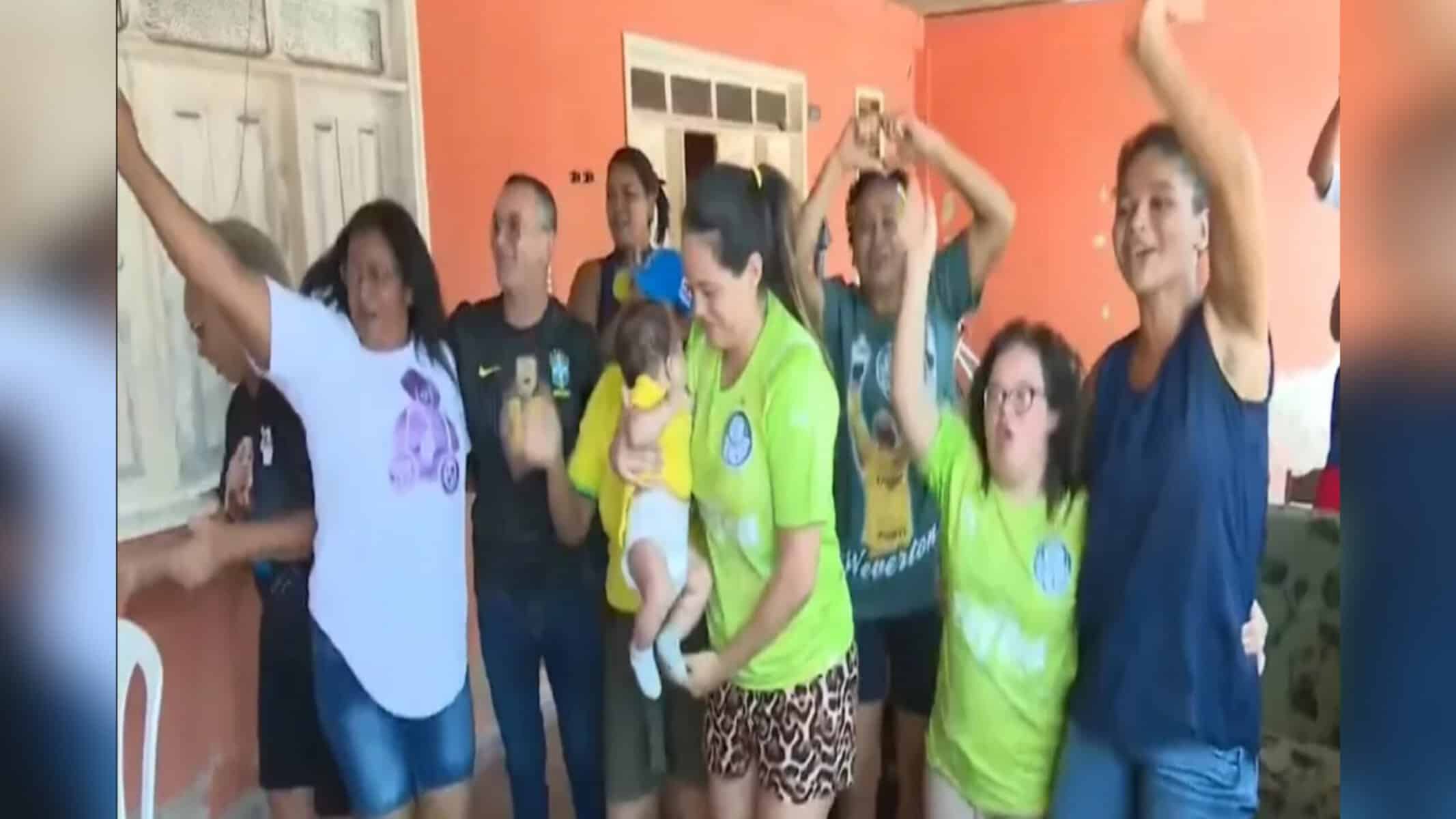 Família Weverton Acre — Foto: Reprodução/Rede Amazônica Acre