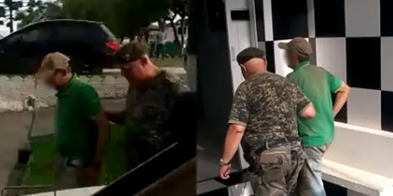 suspeito-matar-ex-enteados.jpg Homem é suspeito de matar ex-enteados, de 37 e 40 anos, em Adrianópolis, em julho deste ano – Foto: Reprodução/Polícia Civil