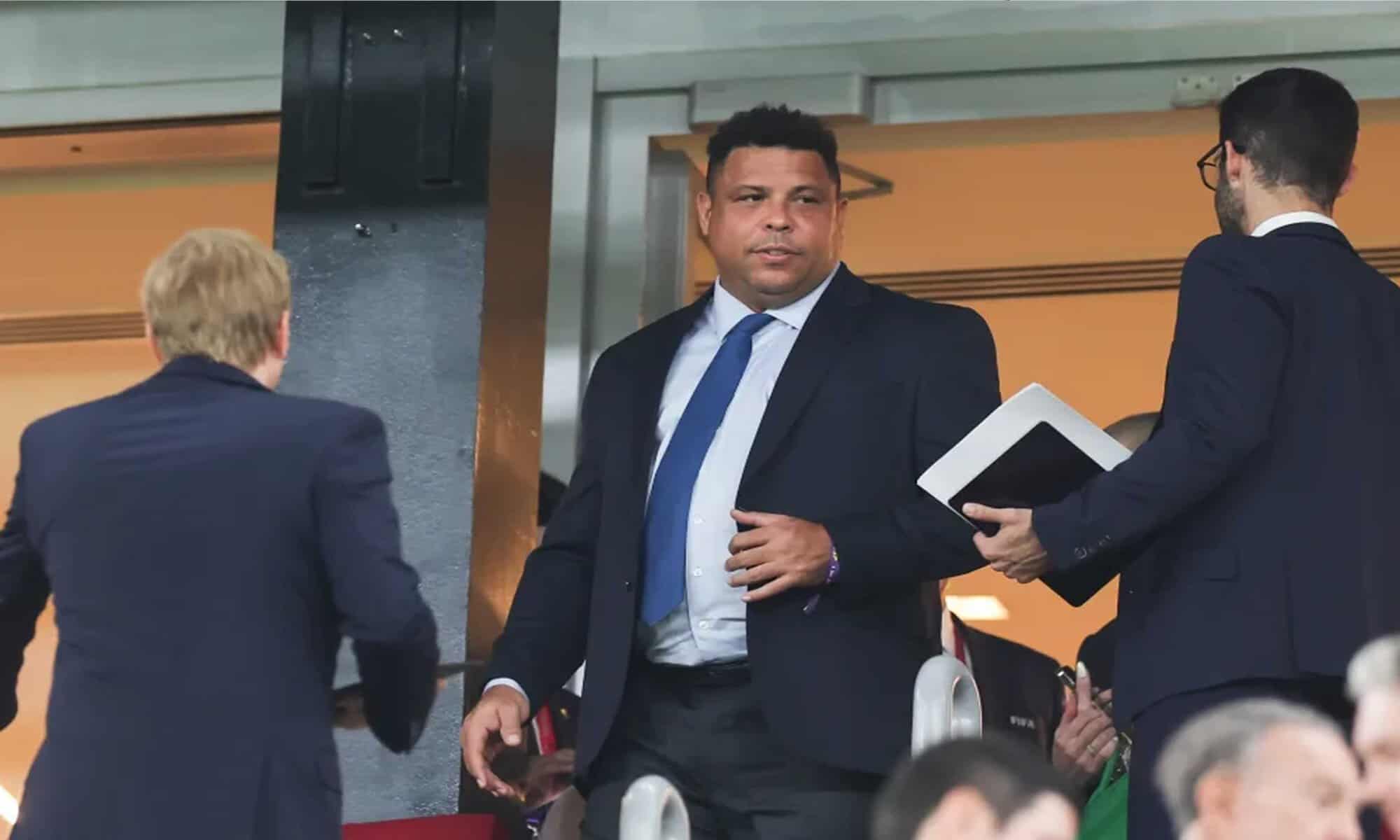 06 Ronaldo acompanha as oitavas de final da Copa do Mundo entre Brasil x Coreia do Sul. Foto: Liu Lu/VCG via Getty Images