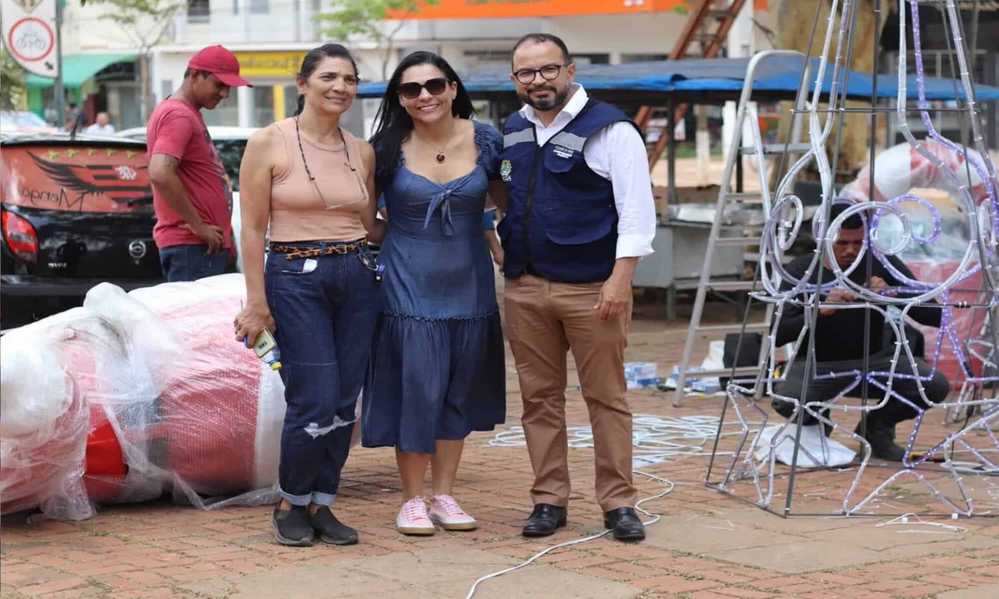 08 Senador Guiomard é a primeira cidade a receber o kit de Natal. Foto Alice Leão/Seet