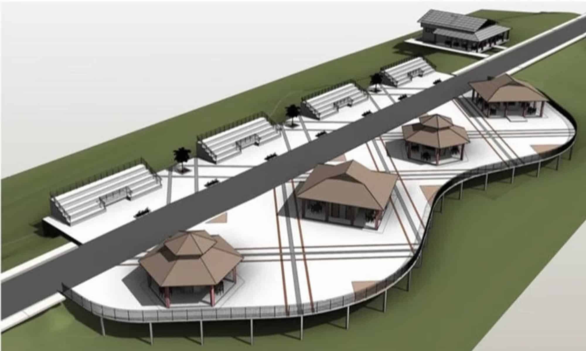 14 Alameda das Águas terá estrutura adequada e modernizada para abrigar eventos com grandes públicos. Foto: ilustração