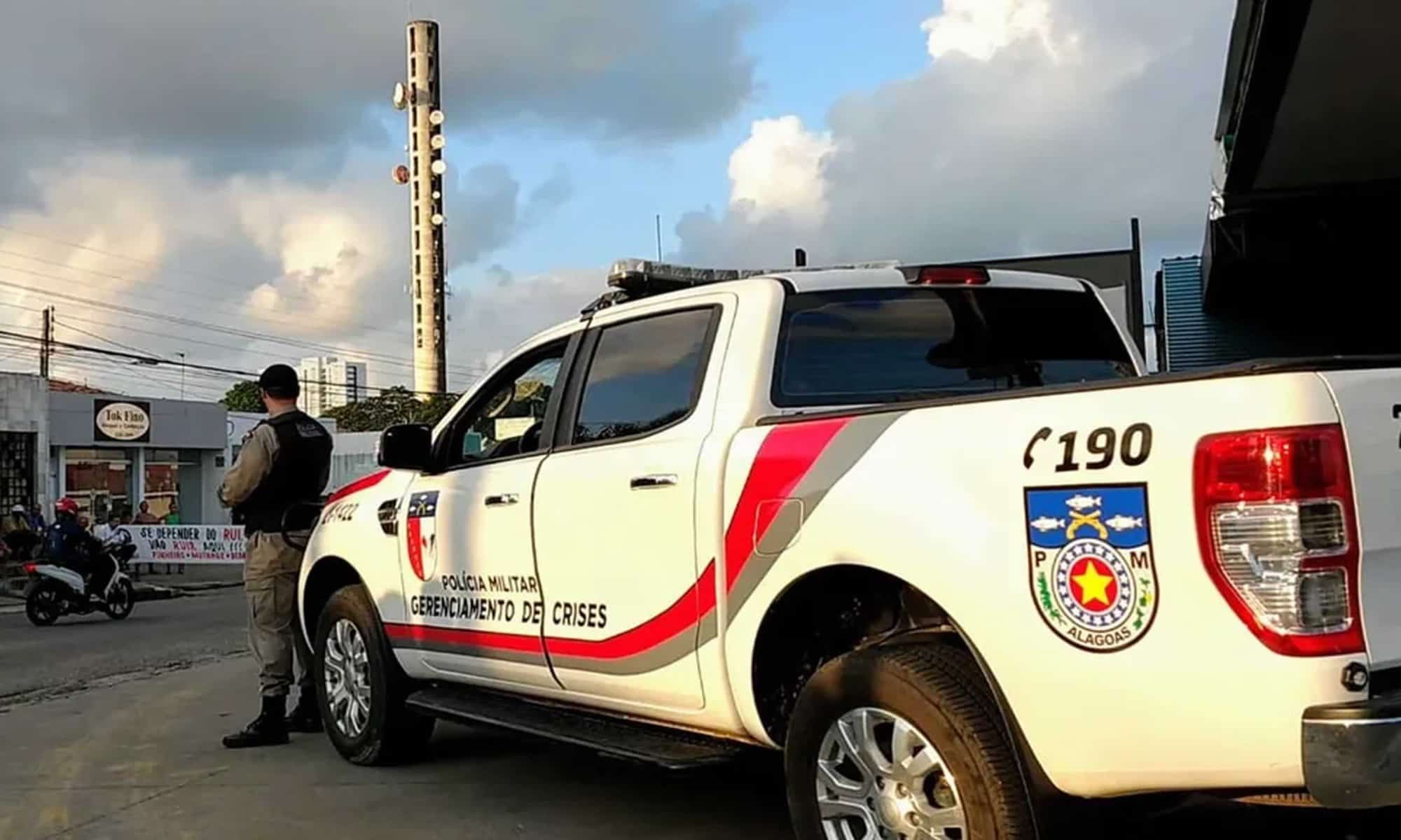14 Viatura do Gerenciamento de Crises da Polícia Militar (PM) de Alagoas — Foto: Matheus Tenório/G1