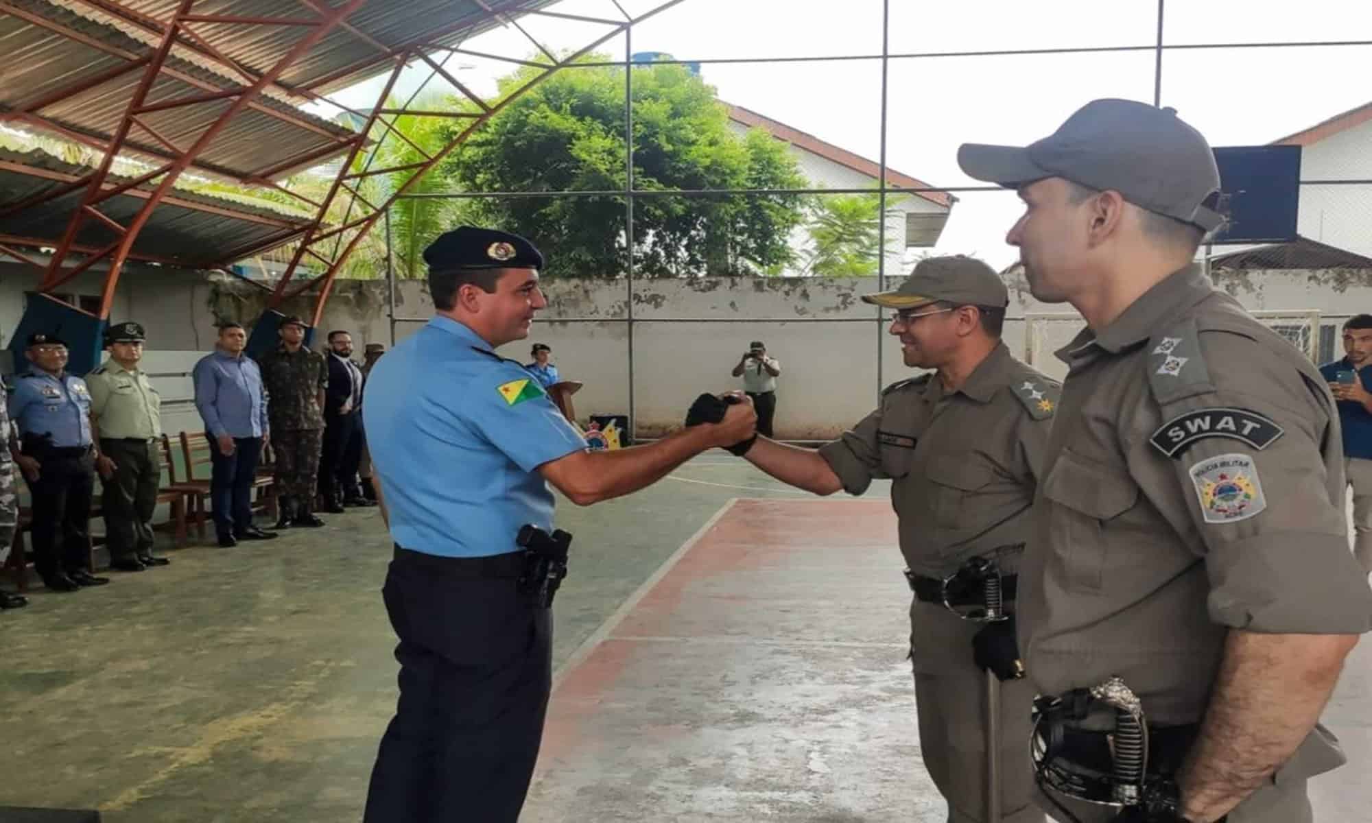 O major PM Wallace atua há mais de 17 anos na Polícia Militar. Foto: Francisco Moura