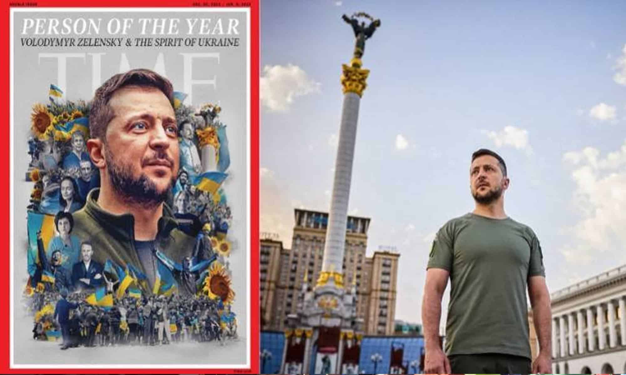 REPRODUÇÃO/TIME/UKRAINE PRESIDENCY/AFP