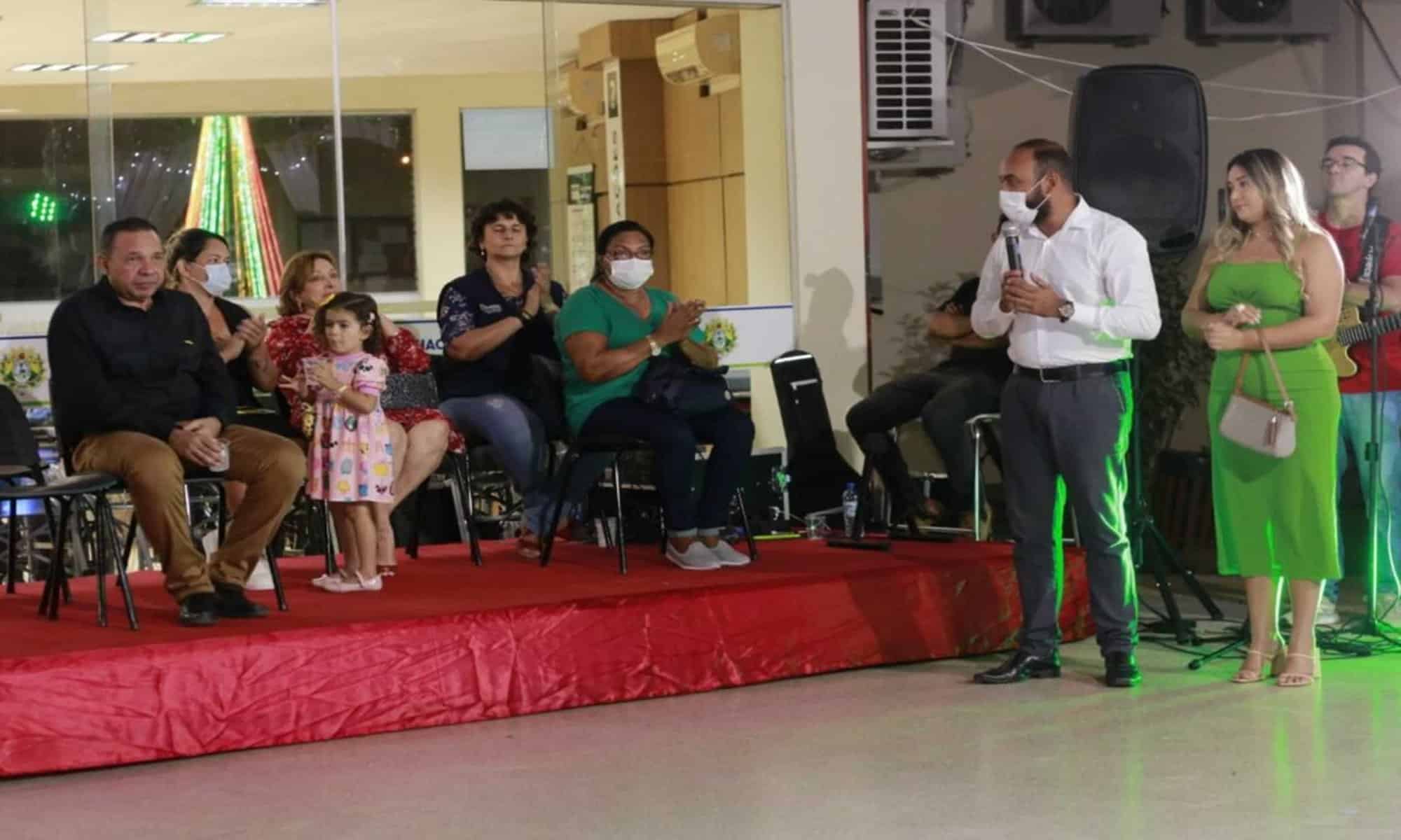 17 Acender das Luzes de Natal é realizado na Fundhacre. Foto: Gleison Luz