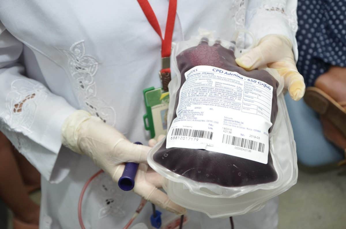 hemoacre_junior_aguiar_sesacre-2e1-1200×795 Em época de festas, o número de doações médias diárias diminui 30%. Foto: Arquivo Sesacre