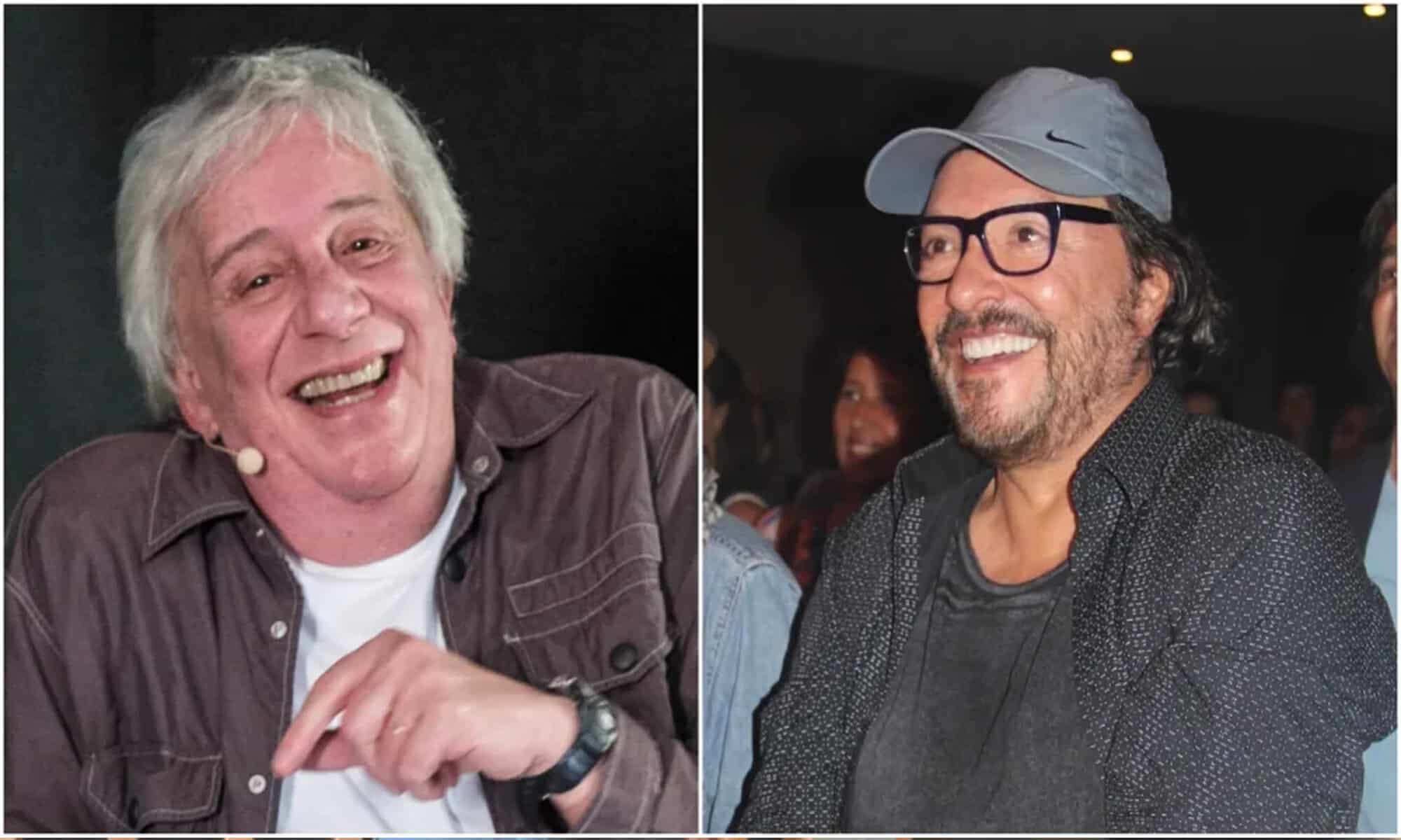 Marco Nanini e Wolf Maya já namoraram (foto: Globo/Estevam Avellar e AgNews)
