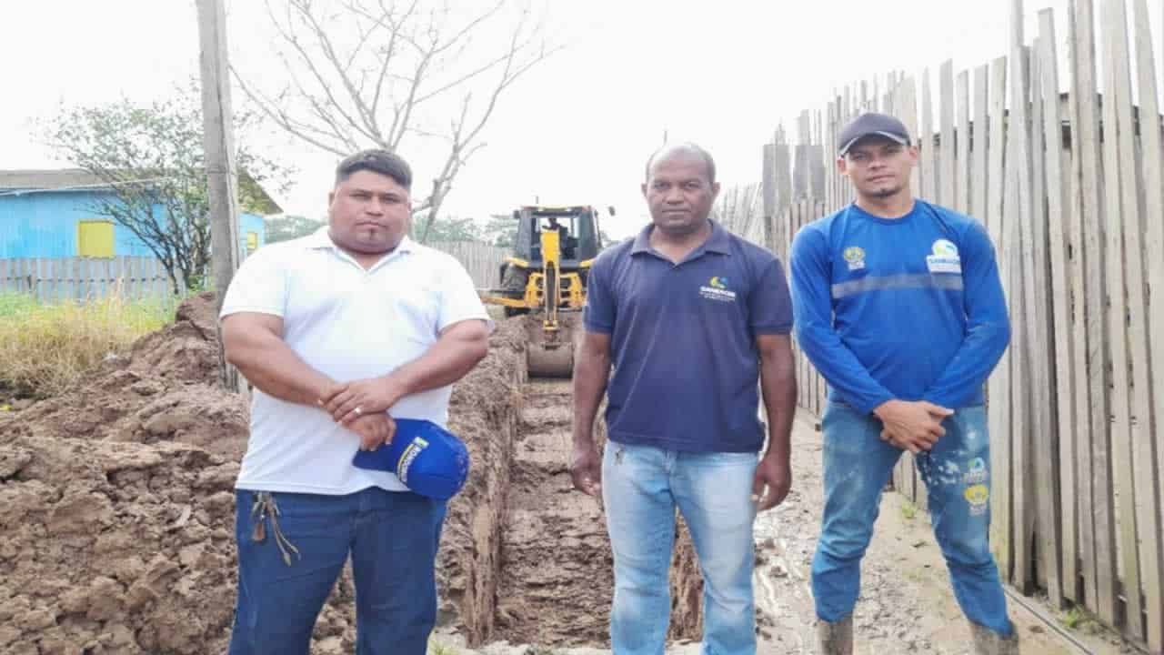 09 Estado e prefeitura atuam para garantir saneamento em Manoel Urbano. Foto: Cedida