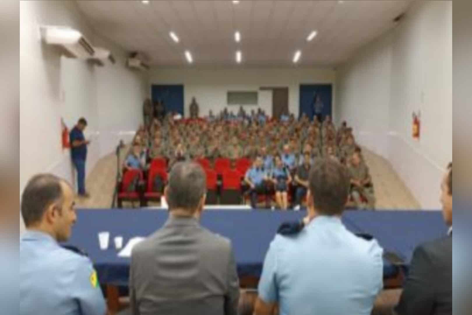 201 alunos iniciam a formação policial nesta quarta-feira, 11. Foto: Ascom PMAC