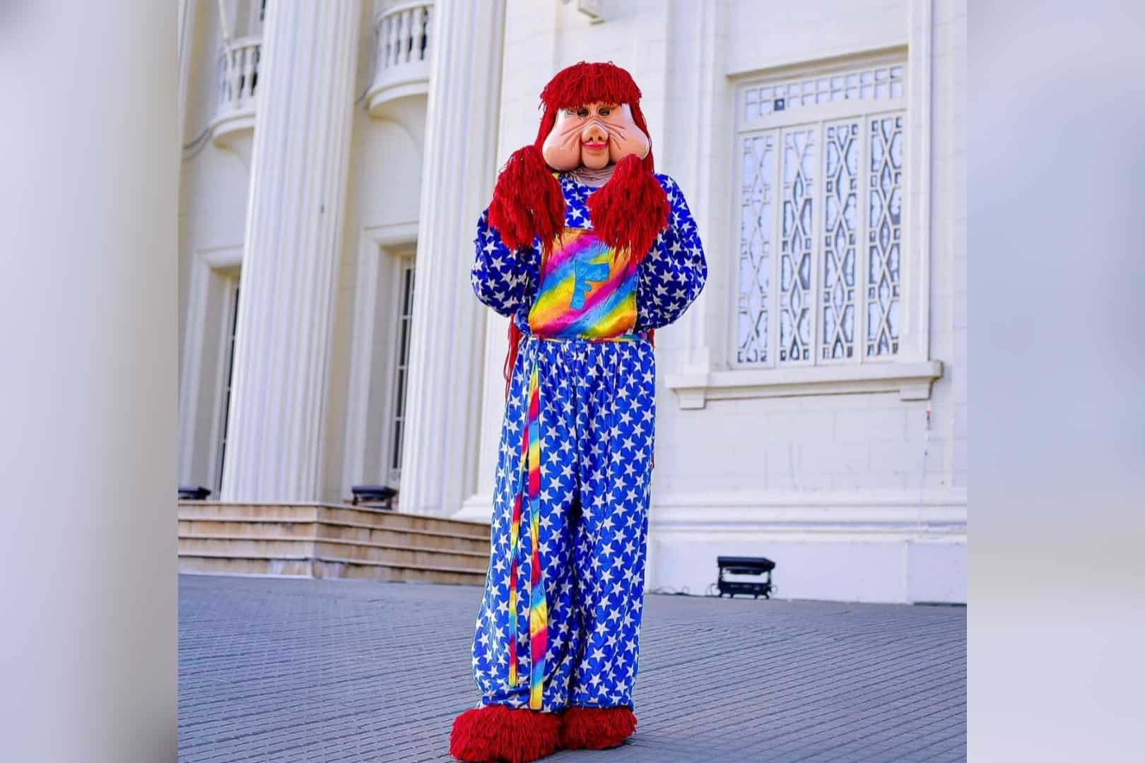 O verdadeiro nome do Fofão é Danilo Santos. Foto: Reprodução