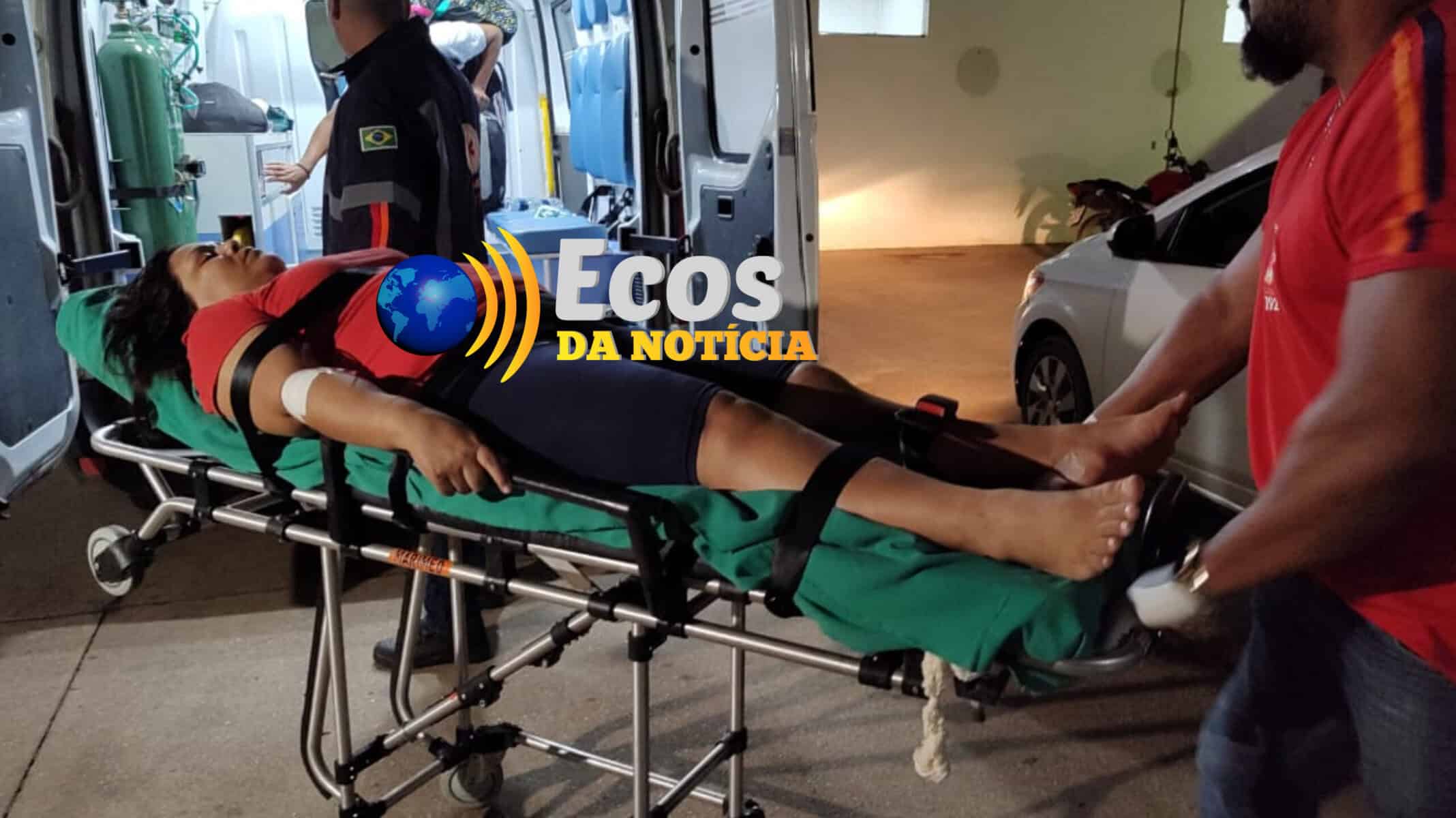 Ao avançar preferencial motociclista causa acidente em Sena Madureira