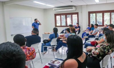 Equipe assistencial do mutirão de cirurgias na Fundhacre passa por capacitação. Foto: Gleison Luz