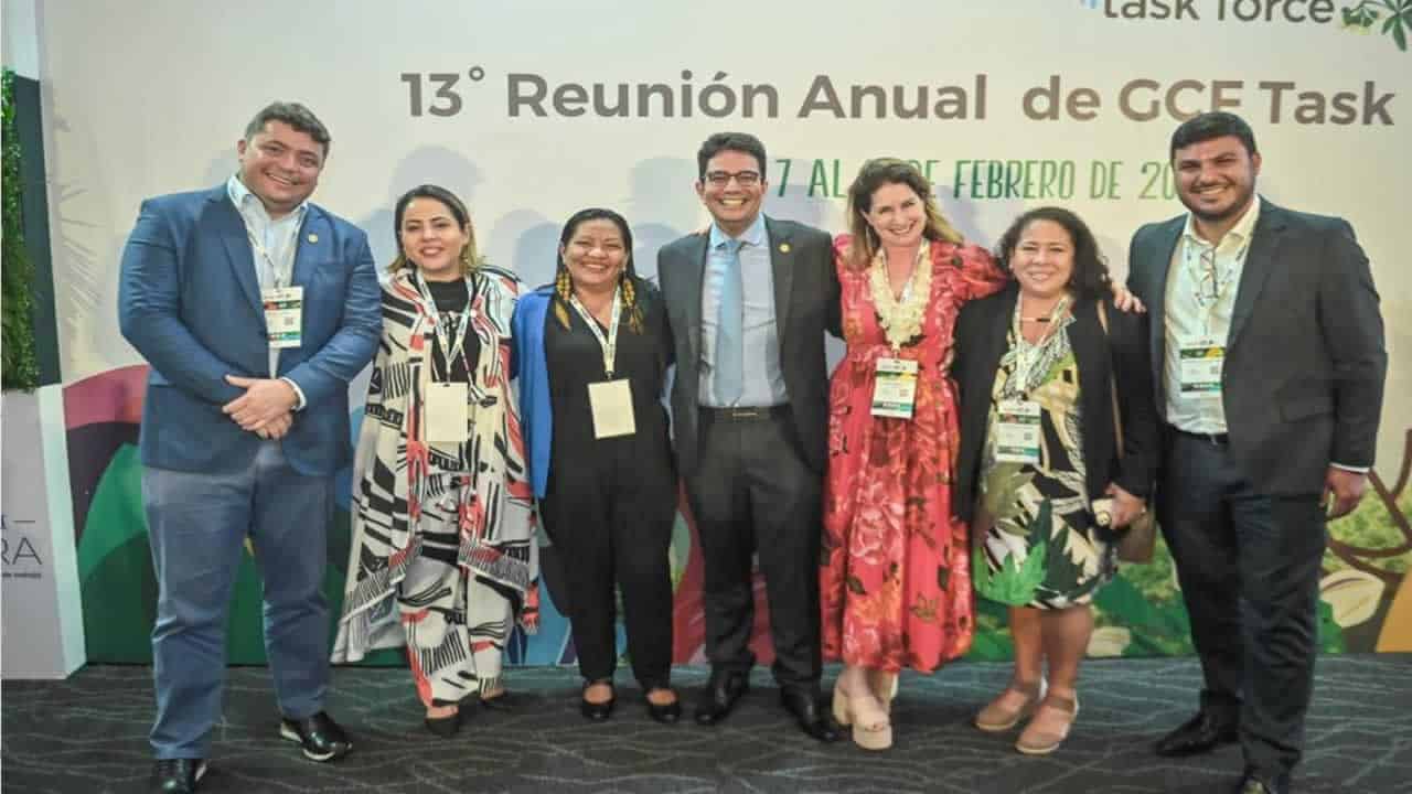 17 A criação da Força-Tarefa das Mulheres para o Clima e Florestas (Governors’ Climate and Forests – GCF – Task Force) foi formalizada com a adesão do Estado do Acre Foto: Diego Gurgel/Secom.