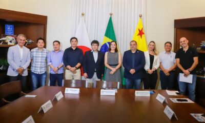 2-1024×613 (1) Mailza faou do potencial acreano e do desejo de ampliar a parceria. Foto: Marcos Vicentti/Secom