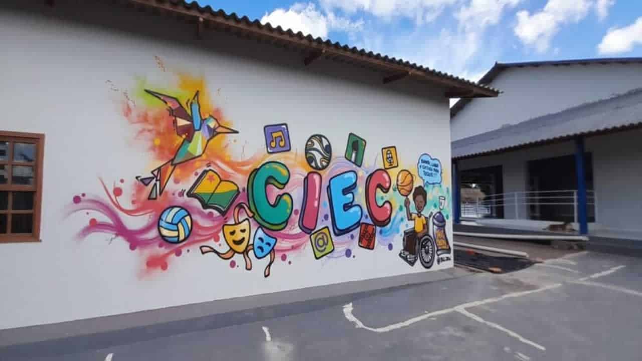 Oficina de Grafite será a primeira atividade a ser ofertada no Ciec São Francisco. Foto: Departamento de Juventude/Divulgação