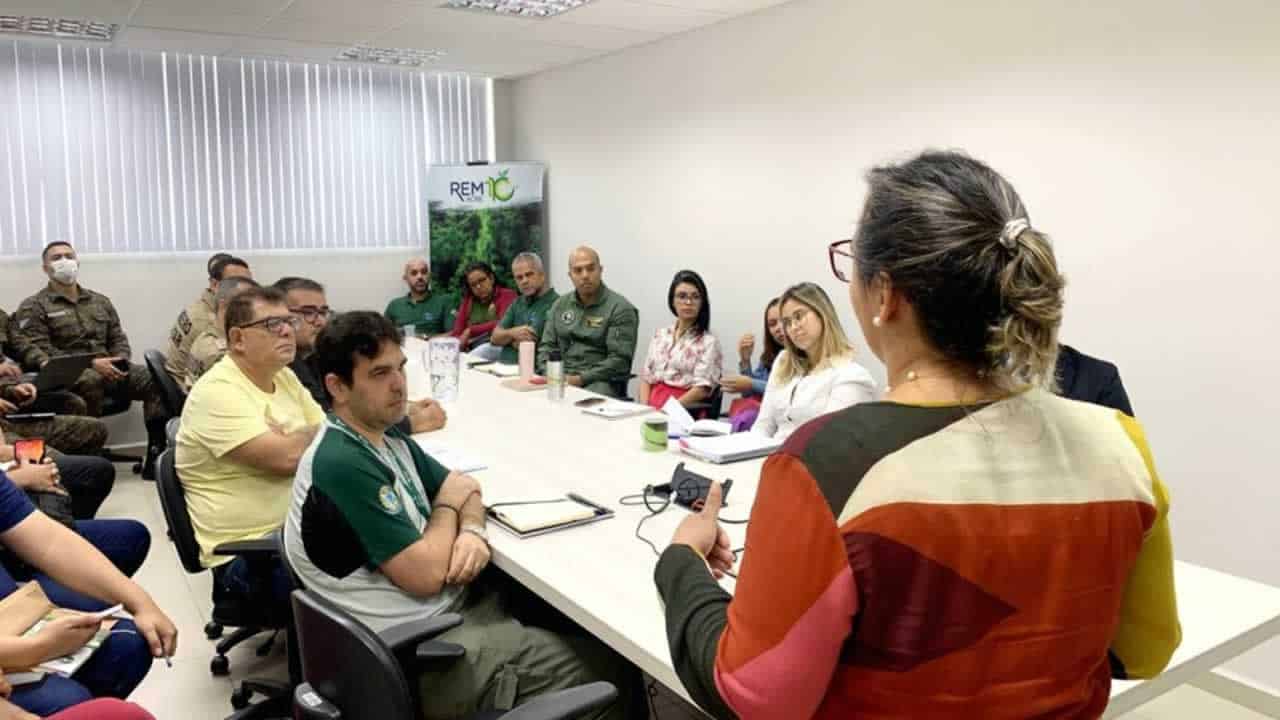 A reunião teve como objetivo a implementação das ações entre órgãos federais e estaduais de modo integrado. Foto: Mayara Montenegro/REM