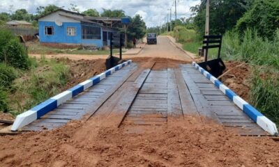 332722621_761487188430035_363506465380294861_n Ponte garante o acesso das famílias do bairro Oito de Março. Foto: cedida