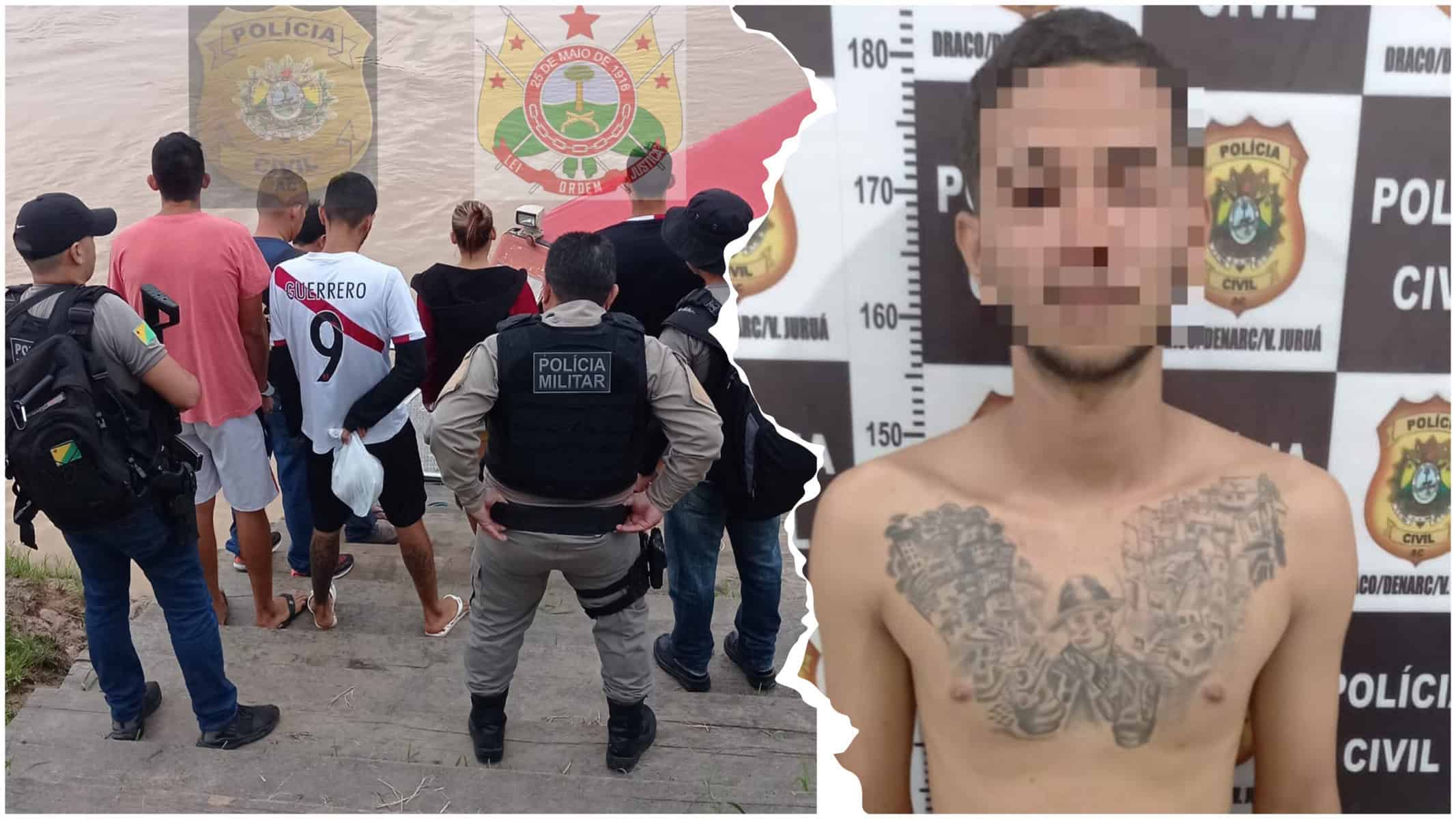 Acusado de assaltar e sequestrar empresário e Deputado Federal é preso pela Polícia em Porto Walter