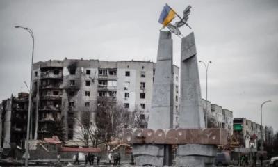 5jrcjvmxojaabhk4idez3d2zn Destruição causada pela guerra na cidade ucraniana de Borodyanka