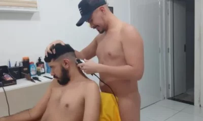 Empresário de 29 anos está à frente de centro estético que atende homens completamente nus (Rodney Araujo/Arquivo pessoal)