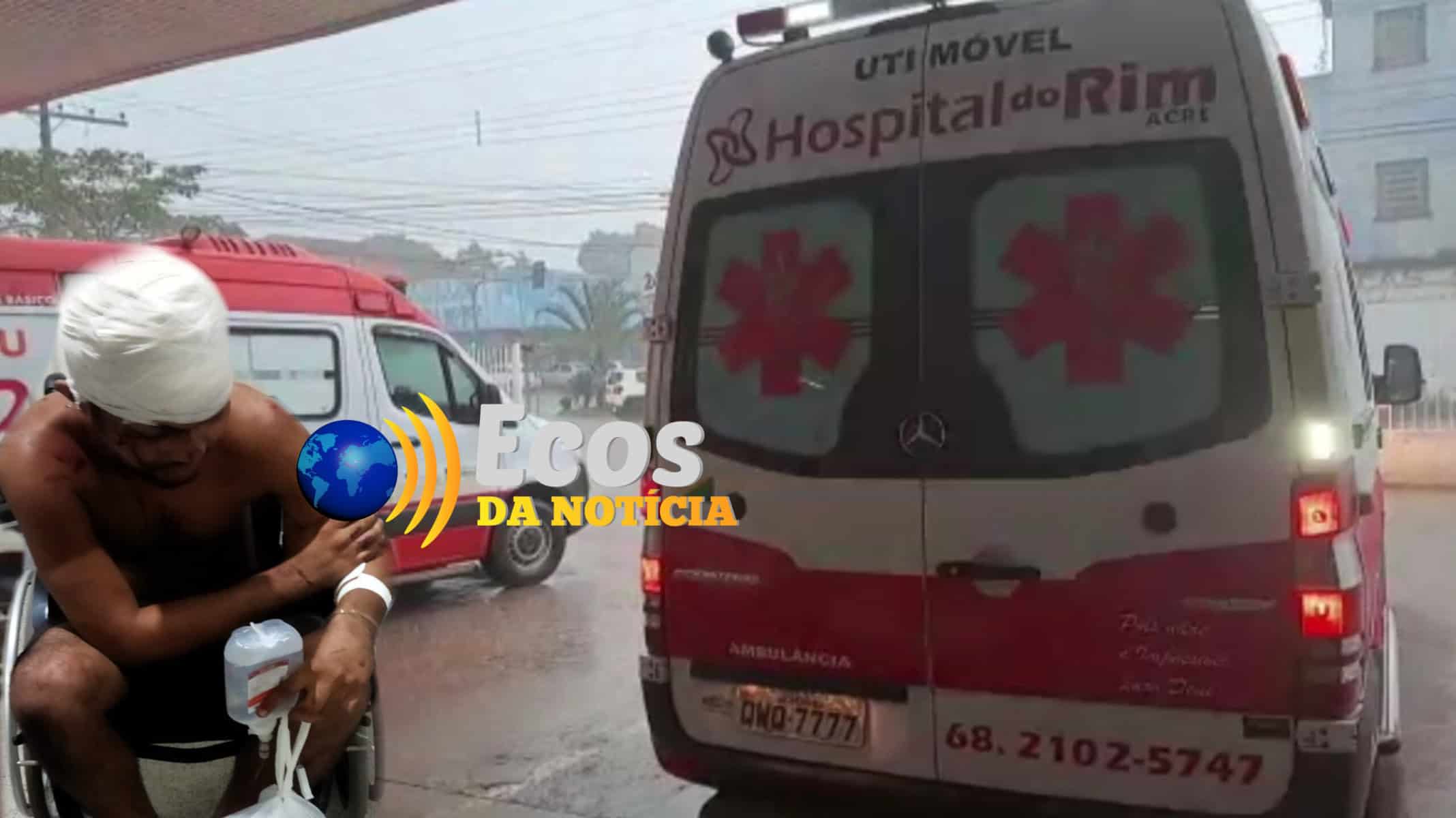 Homem é brutalmente agredido no bairro Caladinho