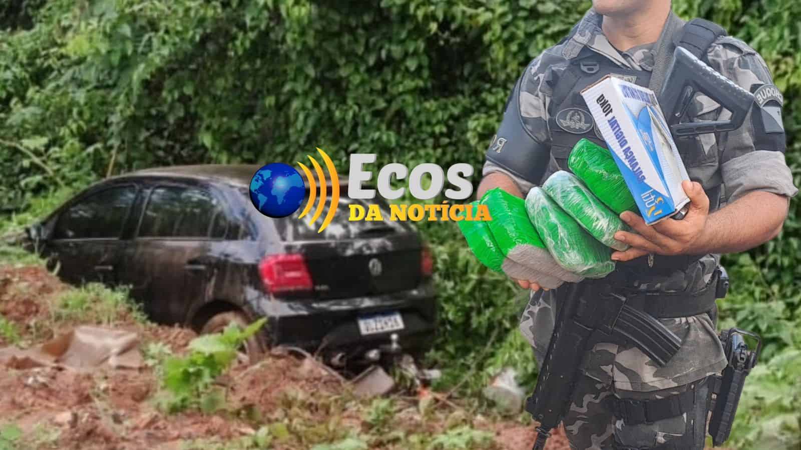 ROTAM prende mulher em carro com mais de 5kg de crack