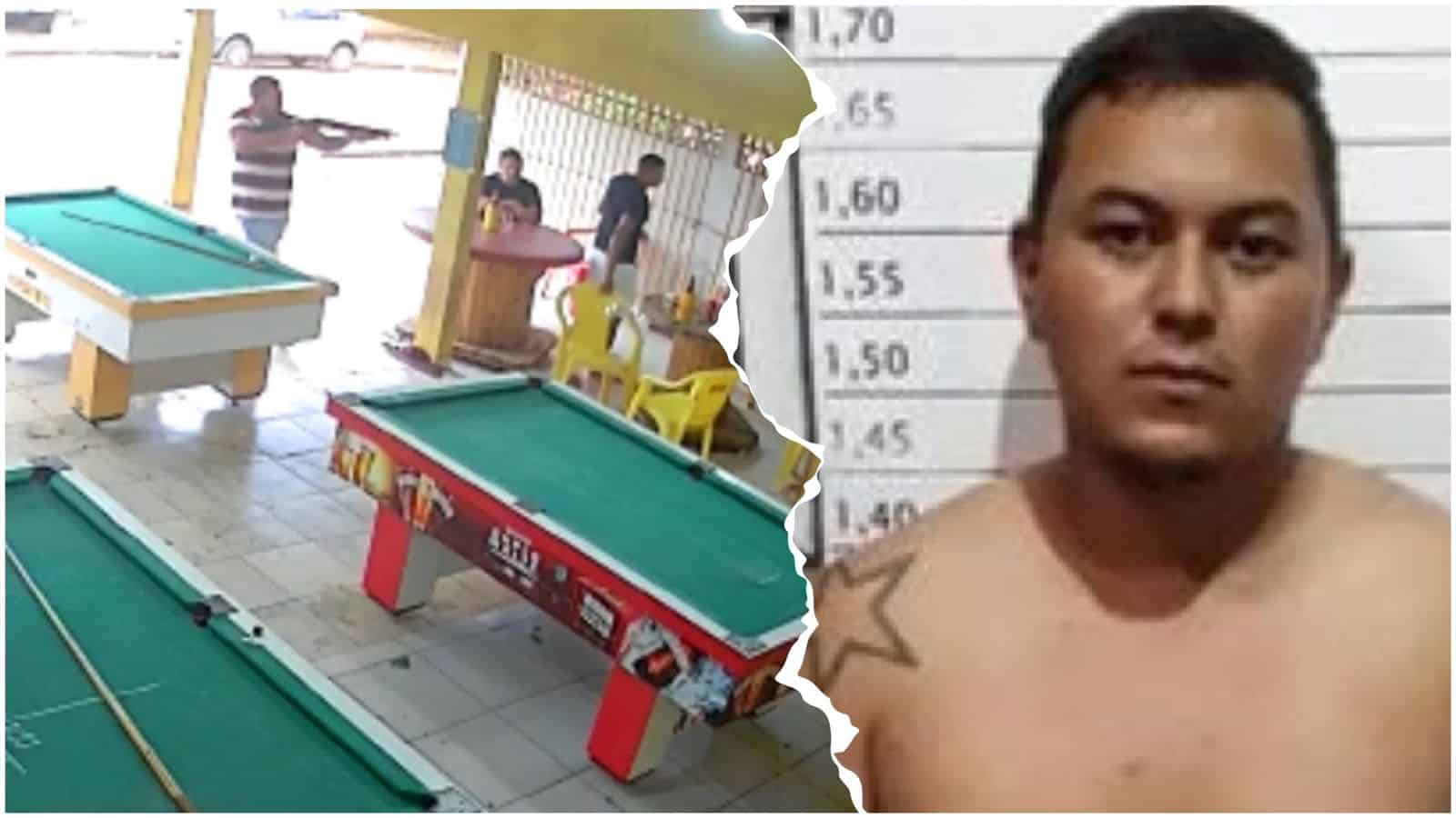 VÍDEO: Autor de massacre em bar troca tiros com o Bope e morre