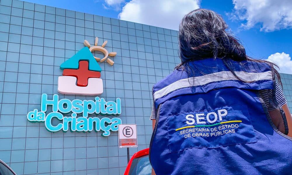 IMG-20230224-WA0020-1024×612 Equipe técnica da Seop esteve no Hospital da Criança para acompanhar andamento da obra. Foto: Luy Mídia/Seop