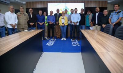 Autoridades do Estado e Município divulgaram a programação do Carnaval da Família 2023 Foto: Dhárcules Pinheiro/ Sejusp