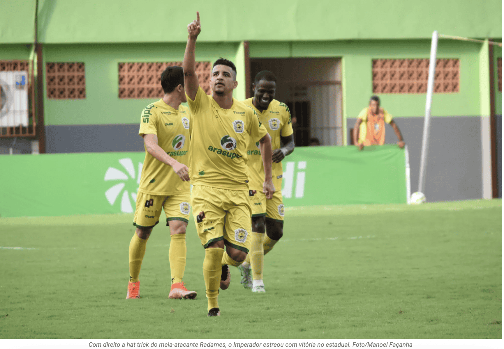 Radamés comanda e Galvez goleia o Náuas por 7 a 2