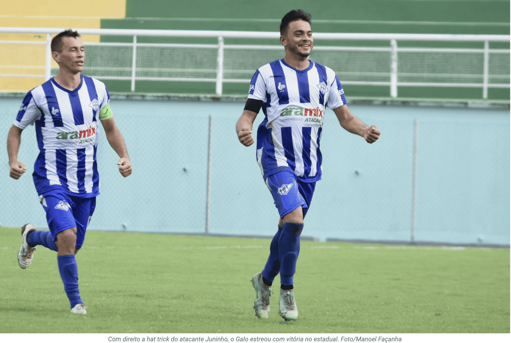 Atlético Acreano mete 6 a 1 no Vasco com direito a Hat trick
