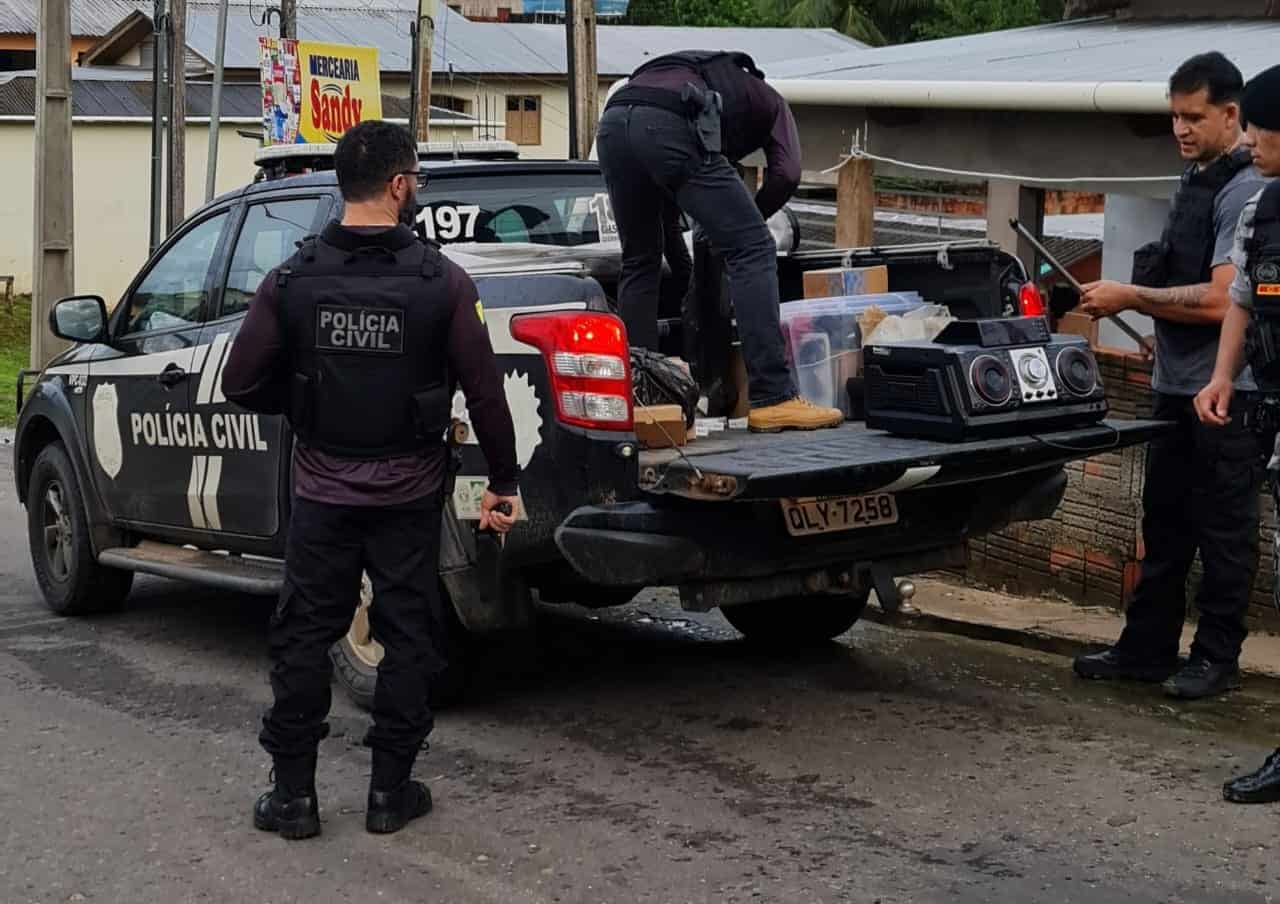 Polícia prende criminosos envolvidos em homicídios em Cruzeiro do Sul