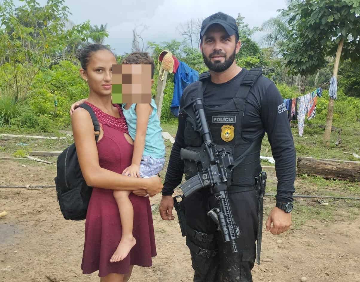 Criança que sofria maus-tratos é resgatada pela Polícia Civil