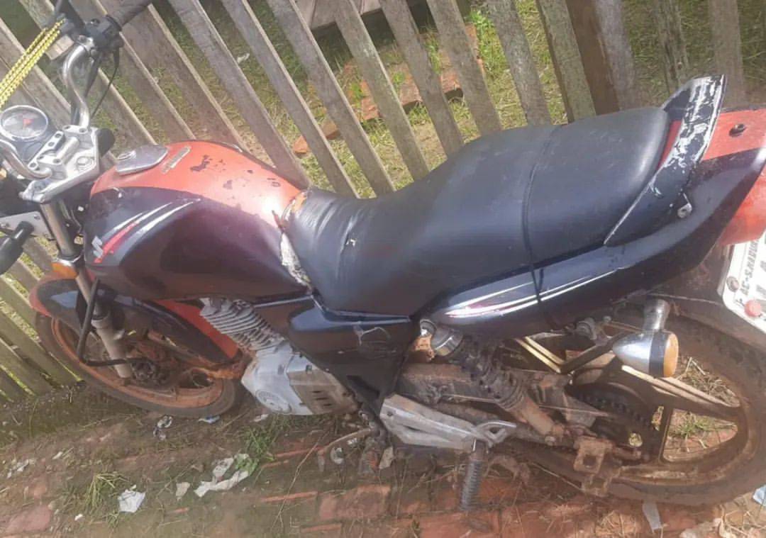 Polícia Militar recupera motocicleta furtada em bairro de  Sena Madureira