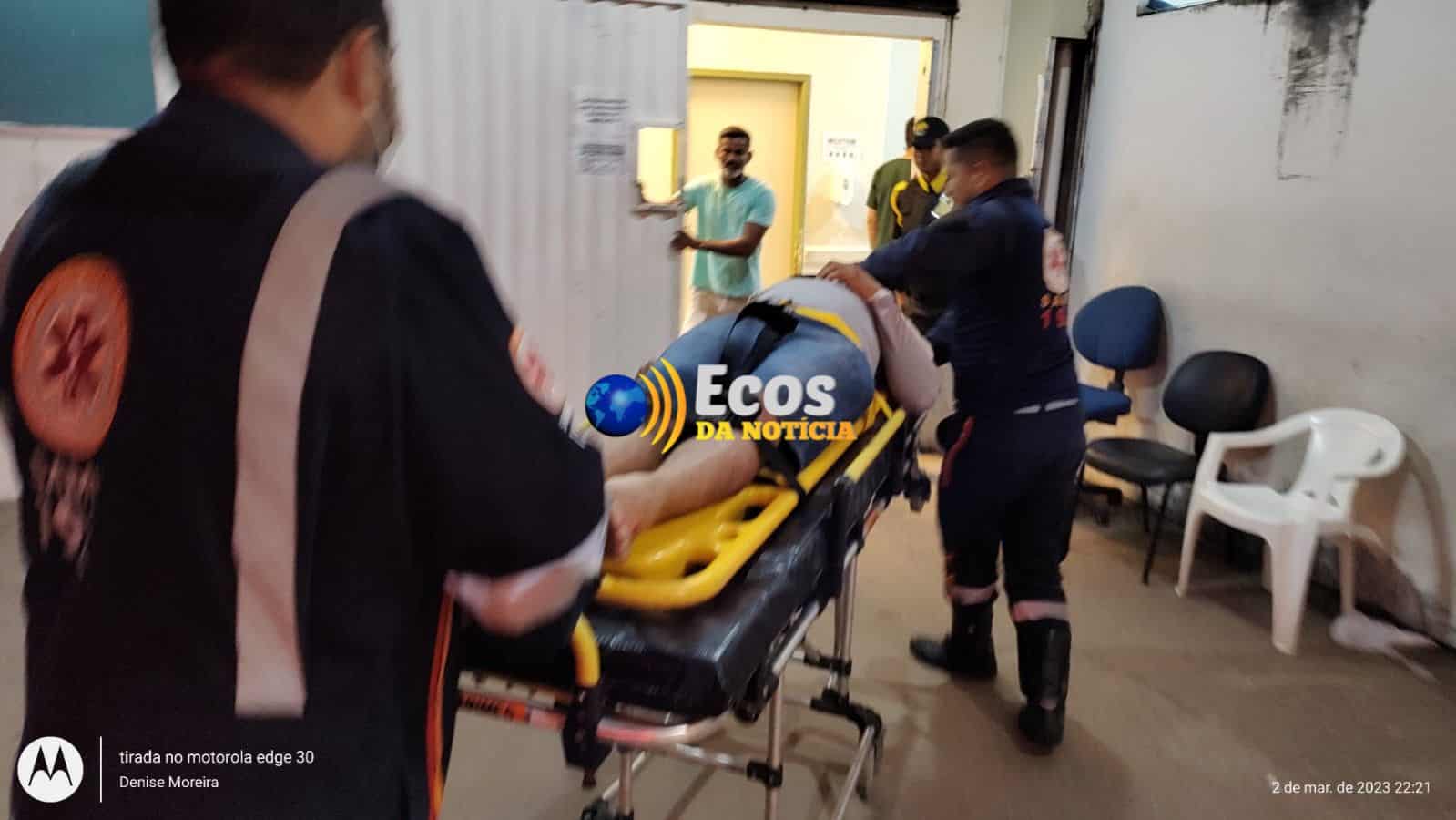 Capivara causa acidente no Bonsucesso, em Rio Branco