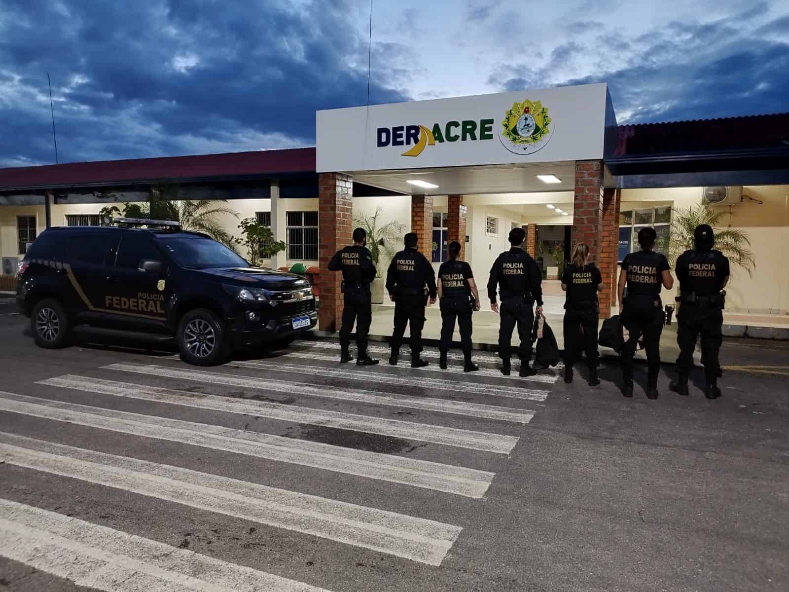 Um semana após Ptolomeu, PF faz nova operação no Deracre e na Seinfra