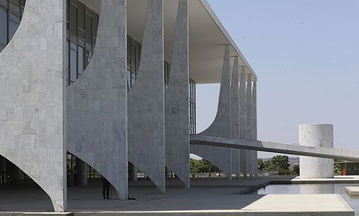 Fachada do Palácio do Planalto
