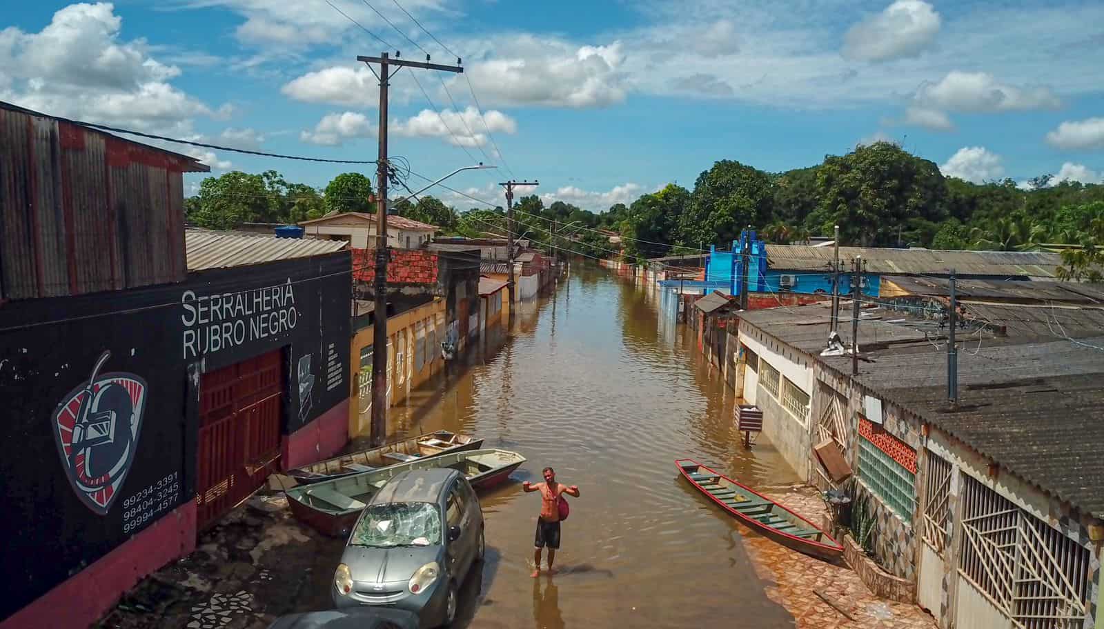 Nível do Rio Acre sobe mais em 12 horas e alcança 17,18m nesta quinta-feira