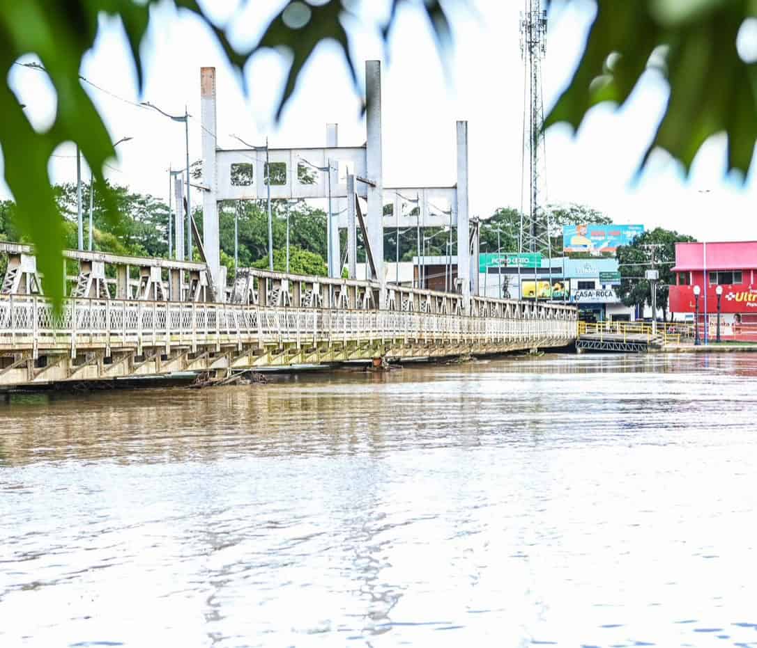 Rio Acre baixa 19 centímetros em doze horas e chega a 17,33 na Capital do Acre