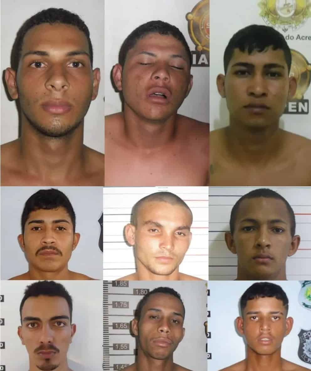 Onze presos membros do Comando Vermelho fogem de presídio no Acre