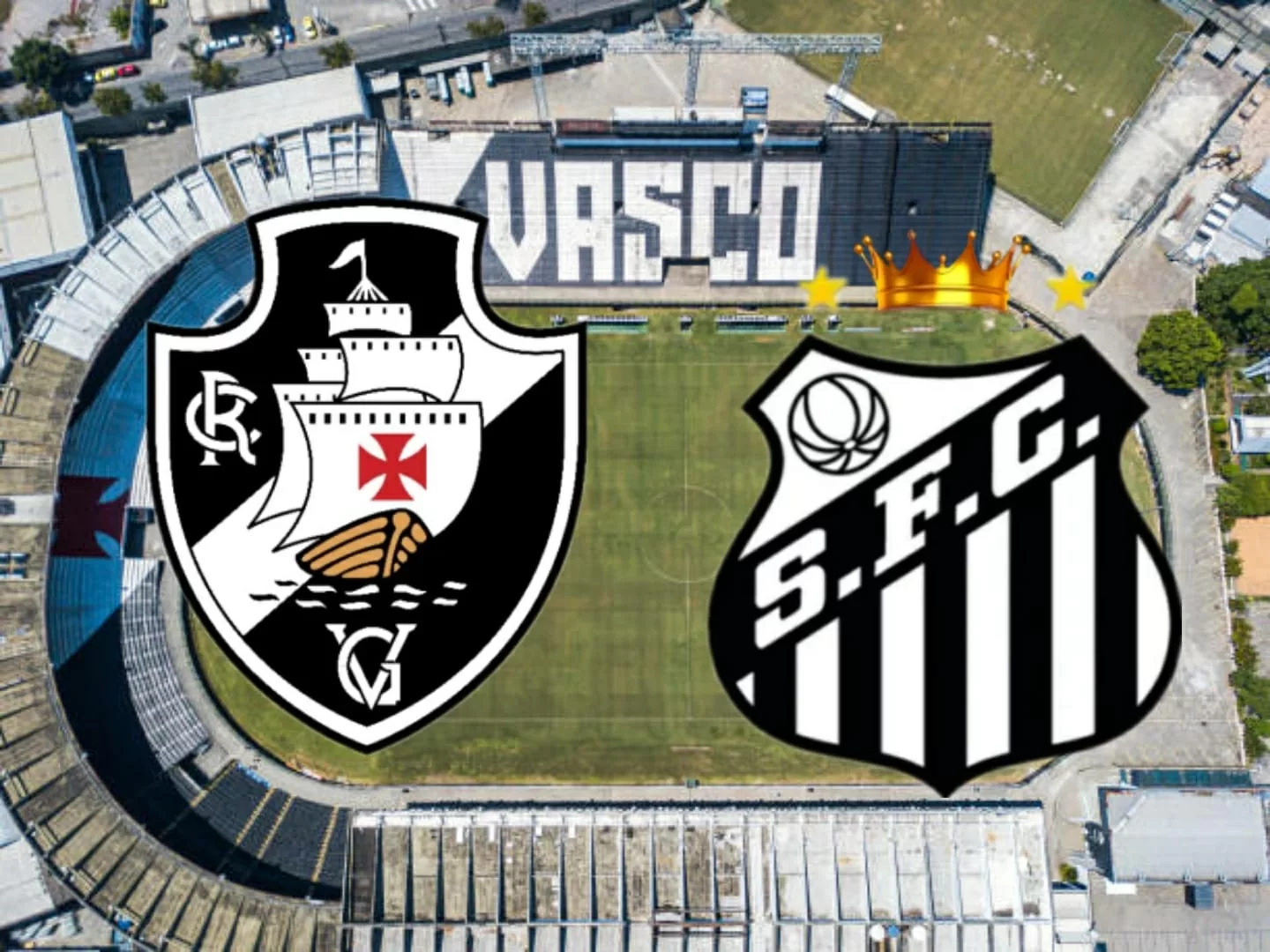 Vasco recebe o Santos em São Januário em jogo válido pela sexta rodada do Brasileirão