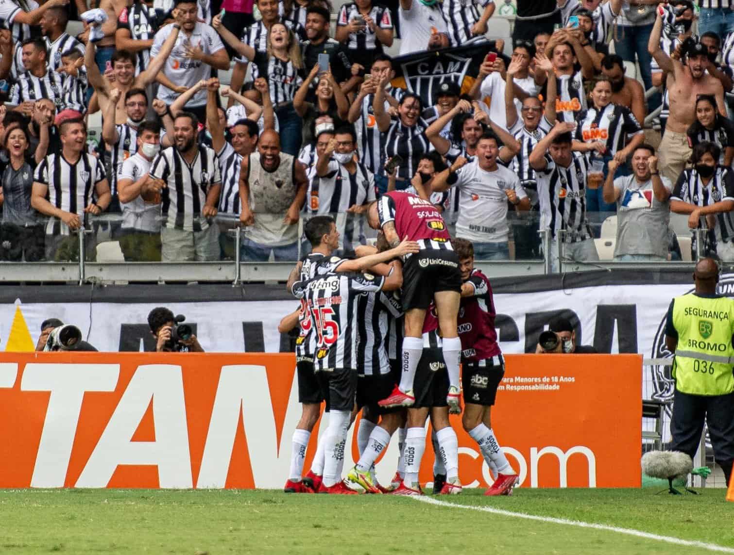 Atlético-MG vence o primeiro jogo como visitante por 4×0 e coloca o Cuiabá no Z-4