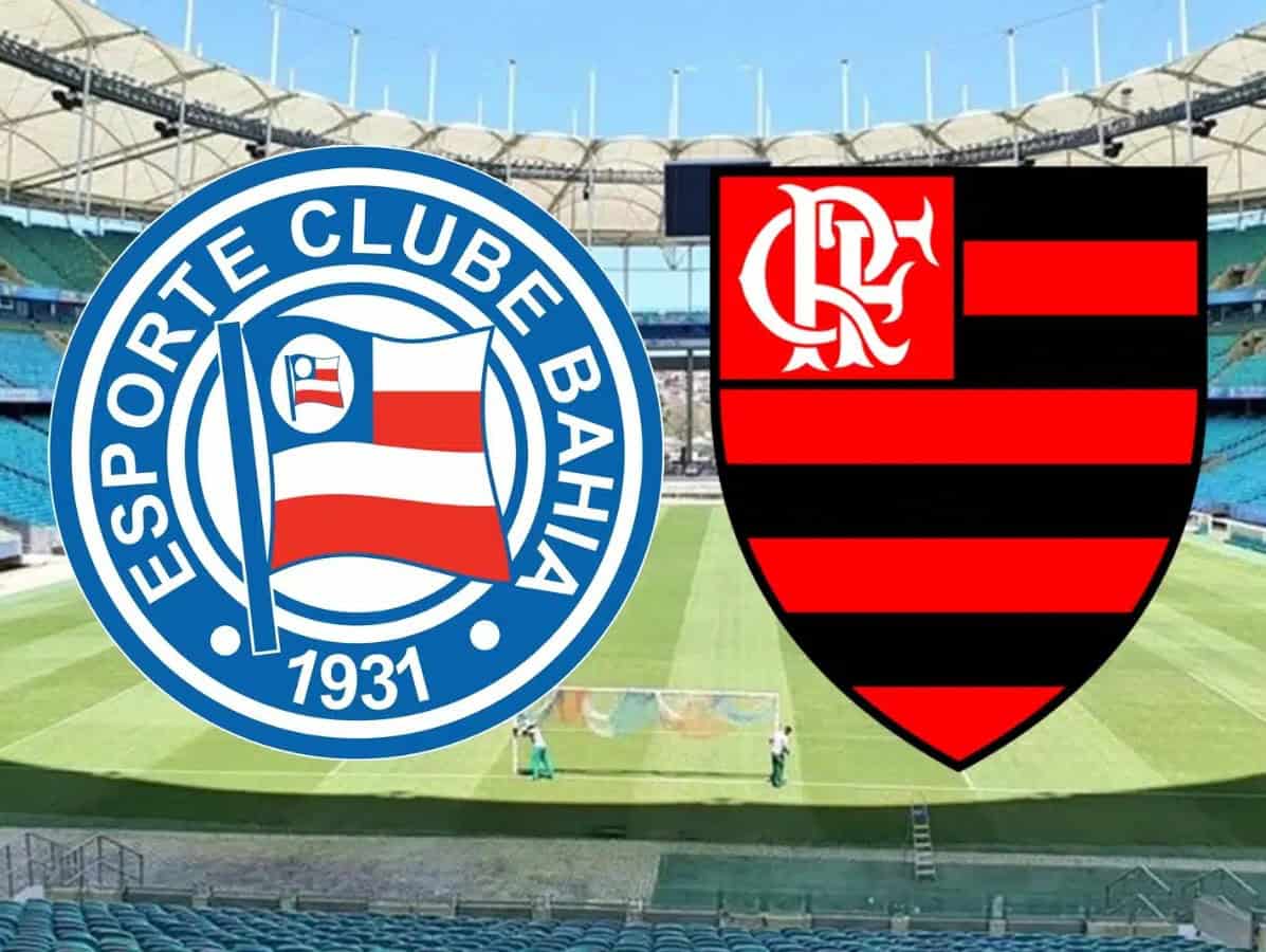 Bahia x Flamengo: onde assistir ao vivo, horário e escalações