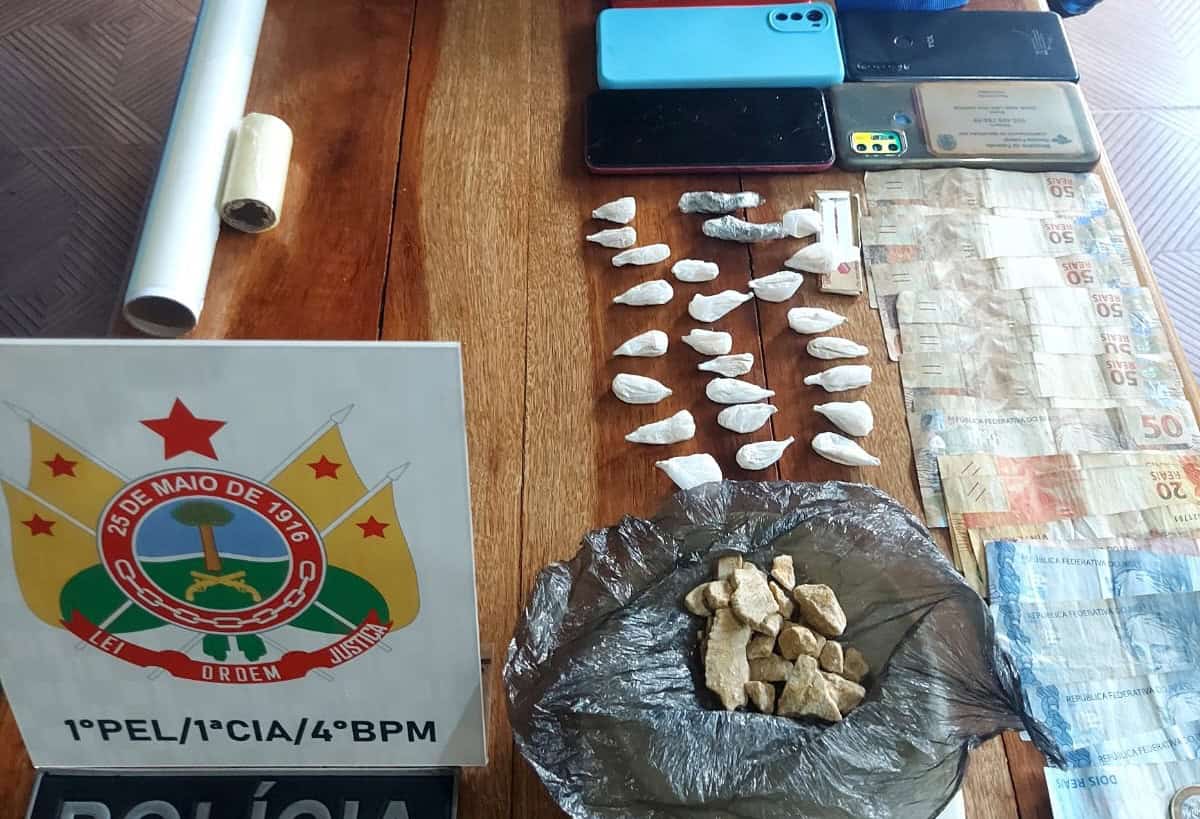 Moradores denunciam tráfico de drogas e seis pessoas são apreendidas em Capixaba