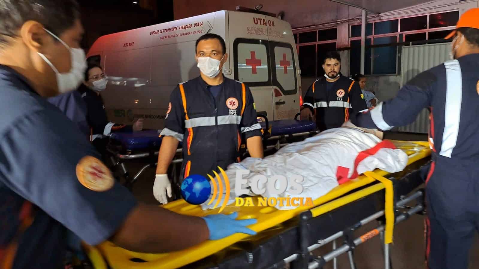 Criança de quatro anos é atropelada por motocicleta ao lado da mãe no Vila Acre