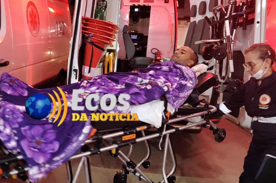 Carro da polícia civil atropela motociclista em Brasileia