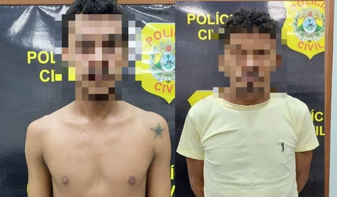 Dupla acusada de dois homicídios é presa no município de Marechal Thaumaturgo, interior do Acre