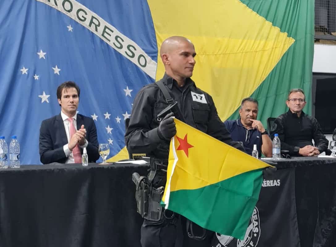 Policial Civil do Acre se destaca em Curso de Operações Aéreas realizado em Brasília