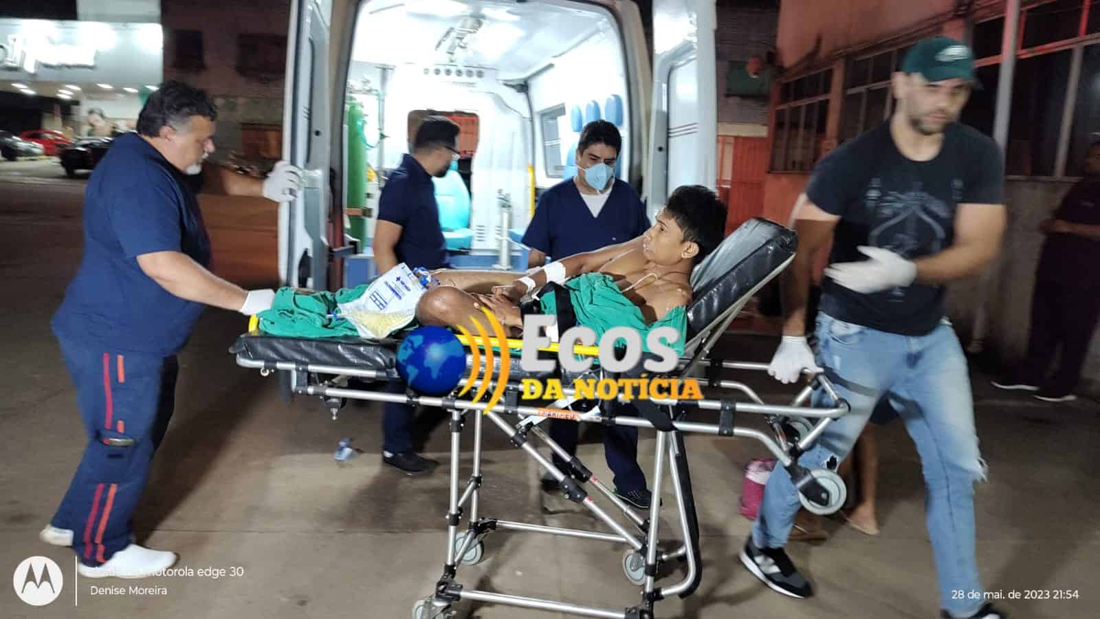 Homem esfaqueia suposto “Talarico” que teria paquerado sua esposa